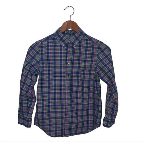 Boys Ralph Lauren Button Down Shirt M (10-12) - Picture 1 of 6